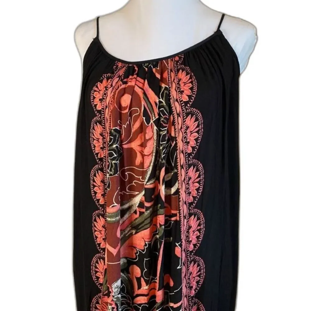 Free People~Miles Away Printed Maxi - NWOT